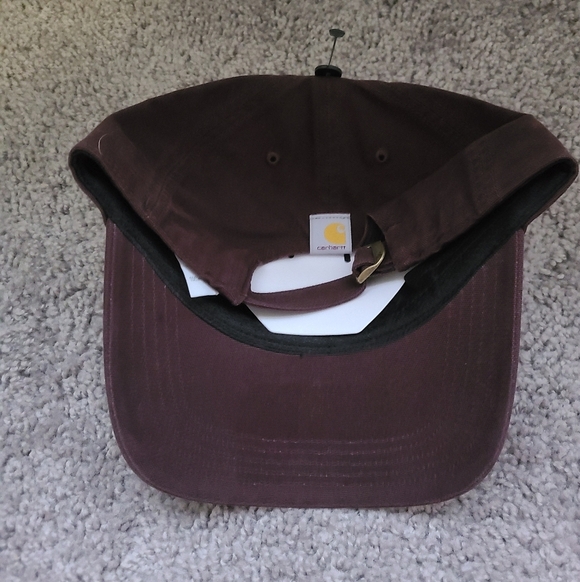 SALE! NWT Carhartt Canvs Script Cap - Picture 2 of 4
